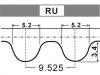 Steuerriemen Timing Belt:271 747