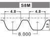 Steuerriemen Timing Belt:078 109 119 A